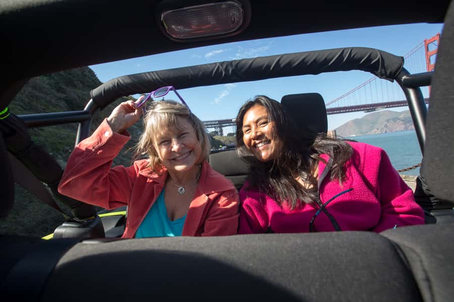 San Francisco: Private City Highlights Tour in a Jeep - Local guidance: Jojo, Brian, Katia, and the kind of stories you remember