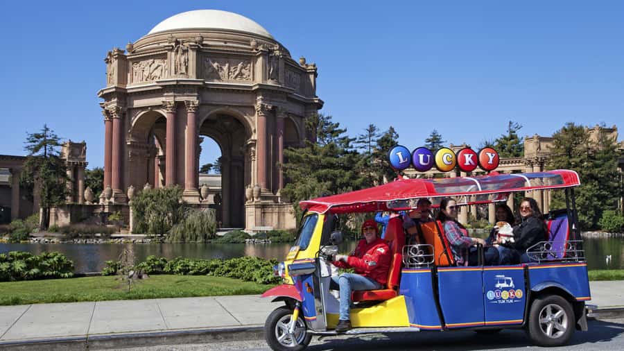 San Francisco: Private City Tour by Electric Tuk-Tuk - How the electric tuk-tuk feels in real life