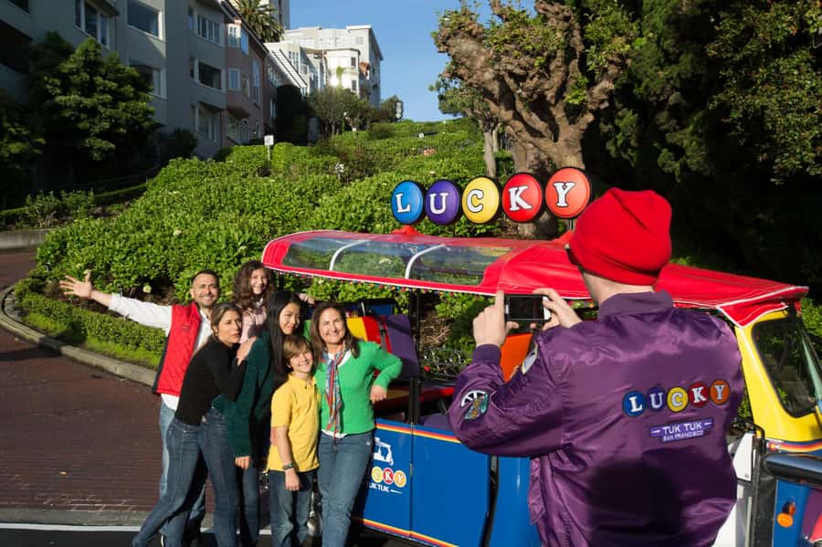San Francisco: Private City Tour by Electric Tuk-Tuk - Crissy Field for Golden Gate Bridge views