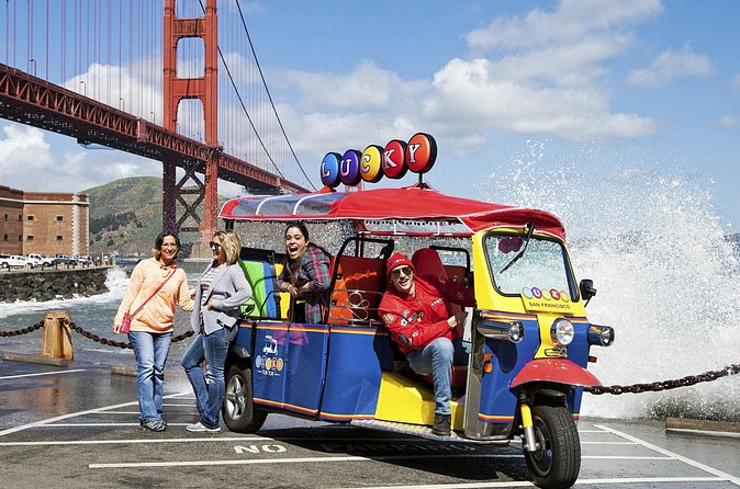 San Francisco Private Group City Tour 2.5 Hours - Lucky Tuk Tuk - Union Square, Lombard Street, Little Italy, and Chinatown
