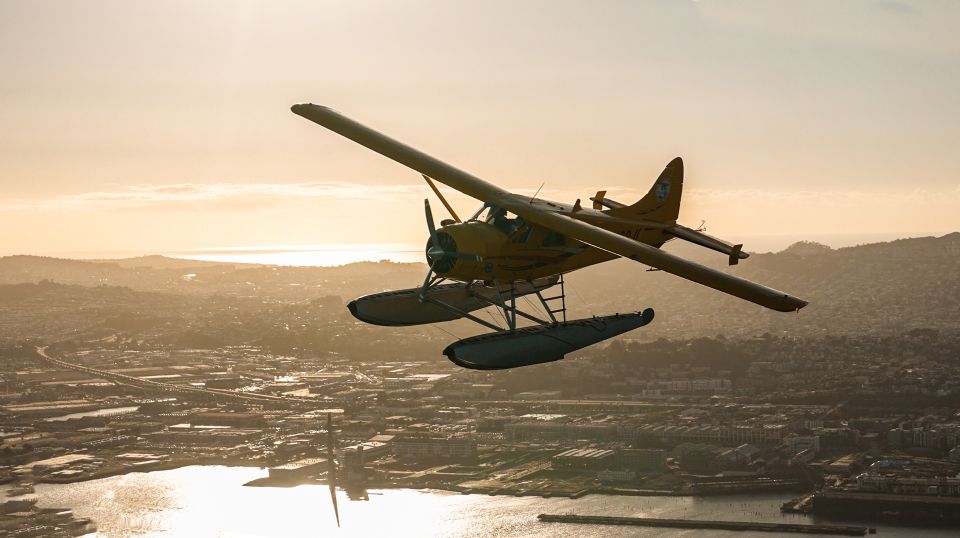 San Francisco: Seaplane Flight with Champagne - The Bay Loop: Alcatraz, Fisherman’s Wharf, Pier 39, and Aquatic Park