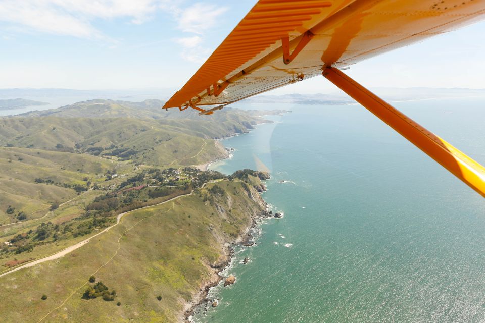 San Francisco: Seaplane Flight with Champagne - Heading East to Angel Island State Park (and Nearby Towns)