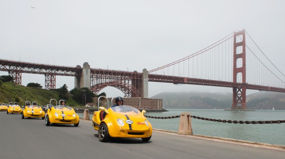 San Francisco: Self-Drive Landmarks Tour with Painted Ladies - The Yellow GoCar Storytelling Car: why this tour works
