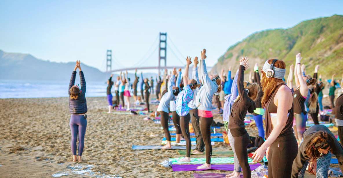 San Francisco: Silent Disco Yoga at Baker Beach - Why Baker Beach Yoga Feels Different Than a Studio Class
