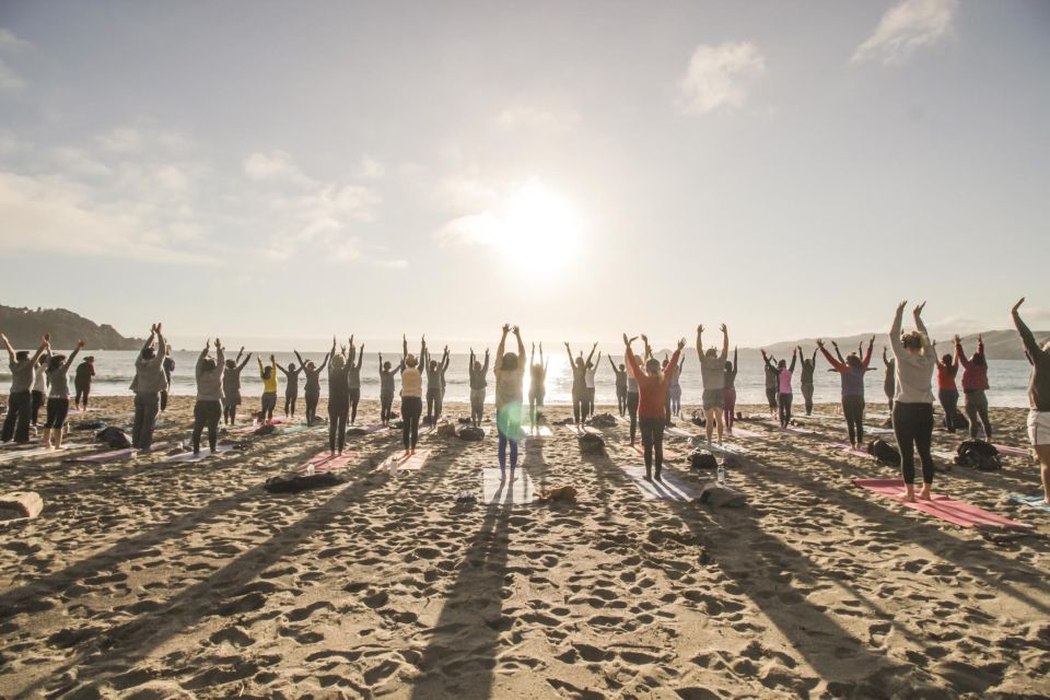San Francisco: Silent Disco Yoga at Baker Beach - Picking Your Day: Sunset Groove vs Morning Groove vs Sunday Soul Flow