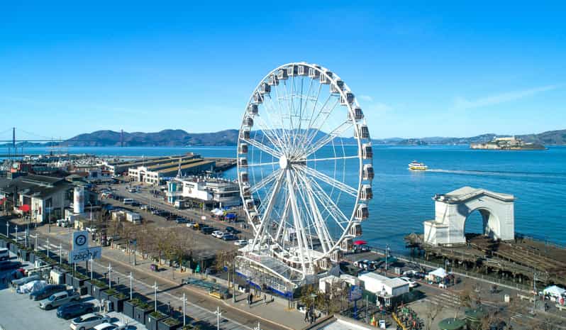 San Francisco: Sky Star Wheel - Fisherman's Wharf - The Gondola Ride: 150 Feet Up and 9–12 Minutes to See It All