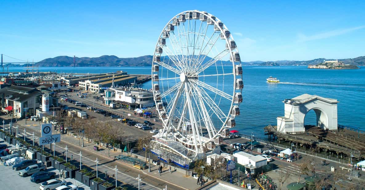 San Francisco: Sky Star Wheel - Fisherman's Wharf - Photography Reality Check: Windshield Scratches and What to Do About It