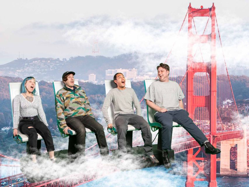 San Francisco: The Flyer & 7D Experience Combo - 7D Ride Experience: XD darkride battles with a high-score twist