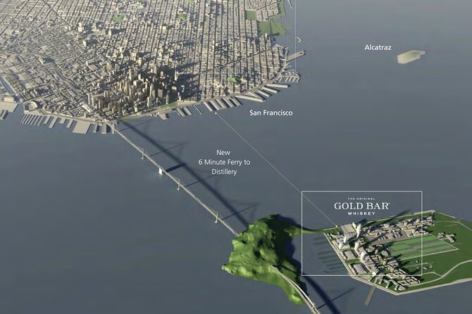 San Francisco Whiskey Cocktail Class: Views and City History - It happens on one stop: Treasure Island is the whole show