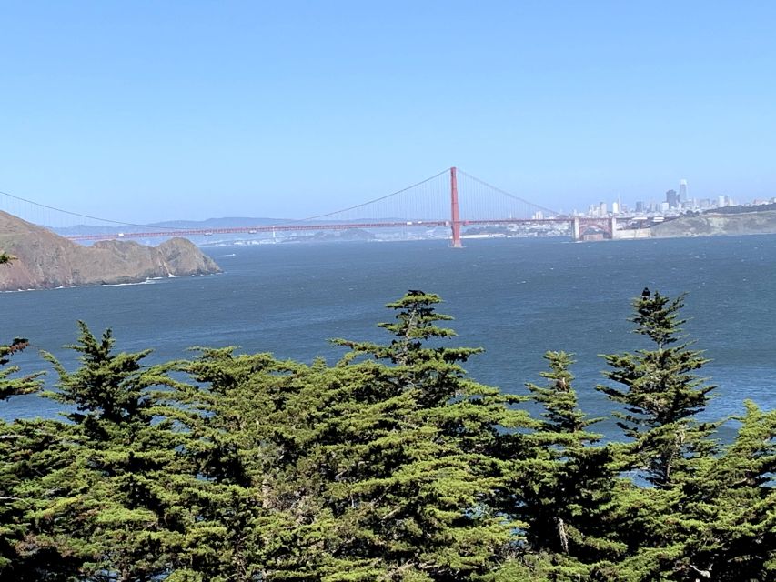 SF: Muir Woods, Sausalito, Golden Gate Bridge Private Tour - Golden Gate Bridge Drive: Red Icons, Zero Transit Stress