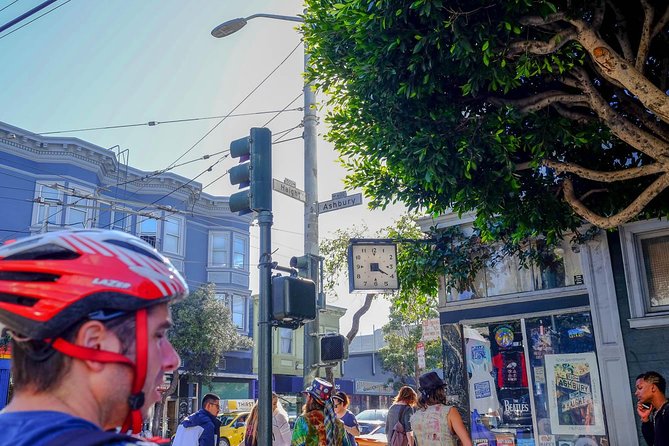 Ultimate Electric SF Bike Tour- food, icons & local hidden gems - Painted Ladies at Alamo Square: iconic Victorian fronts, timed for photos